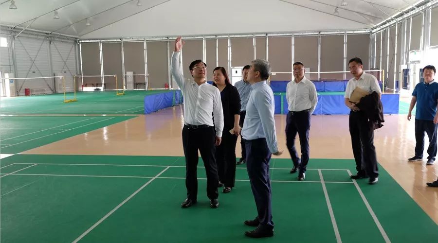 西安高新区钟书记一行莅临移动智地参观考察