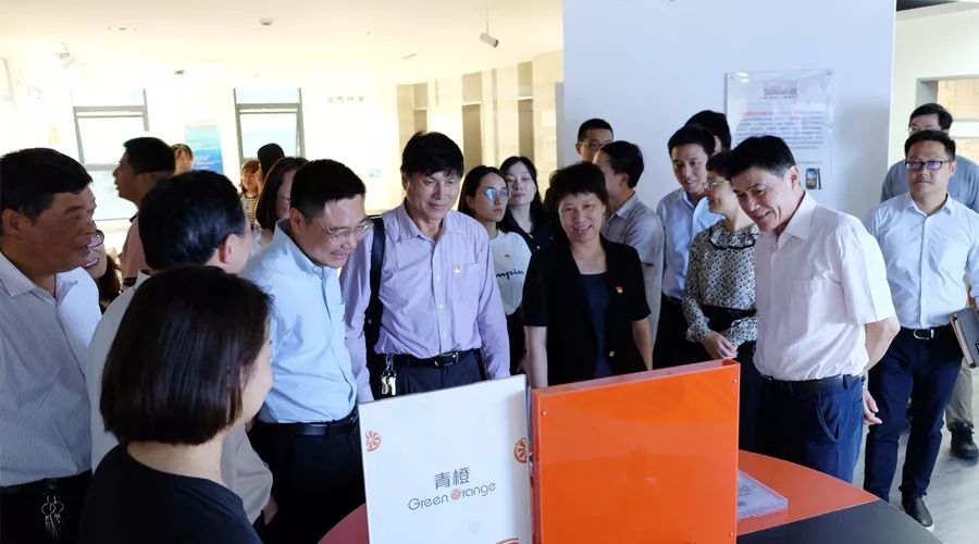 崇明人社局、青浦人社局领导莅临移动智地参观考察