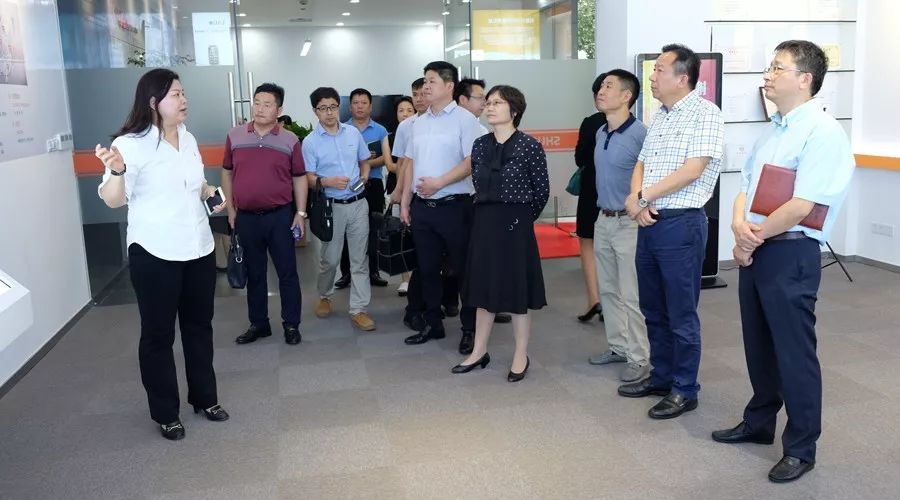 金山区山阳镇学习考察团莅临移动智地参观考察