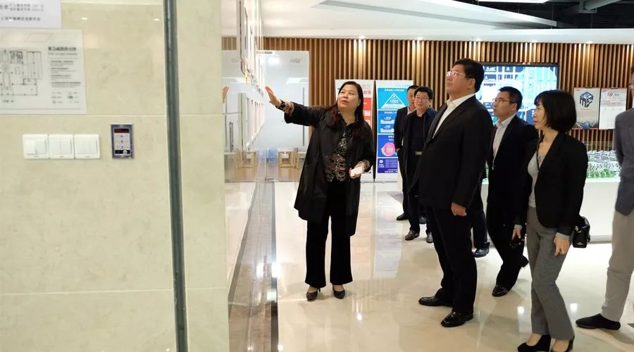 平度市市长一行莅临移动智地参观考察